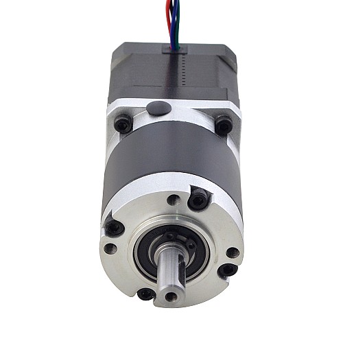 Nema 17 Stepper Motor L=39mm Gear Ratio 20:1 MG Series Planetary Gearbox - 17HS15-1584S-MG20 | StepperOnline UK