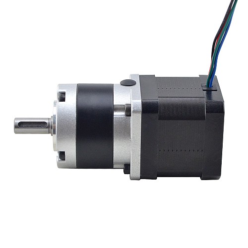 Nema 17 Stepper Motor L=39mm Gear Ratio 5:1 MG Series Planetary Gearbox - 17HS15-1584S-MG5 | StepperOnline UK