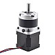 Nema 17 Stepper Motor L=39mm Gear Ratio 5:1 MG Series Planetary Gearbox - 17HS15-1584S-MG5 | StepperOnline UK
