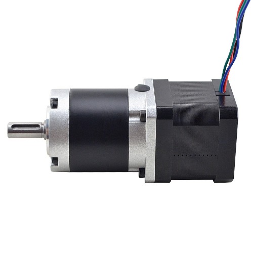 Nema 17 Stepper Motor L=39mm Gear Ratio 50:1 MG Series Planetary Gearbox - 17HS15-1584S-MG50 | StepperOnline UK