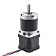 Nema 17 Stepper Motor L=39mm Gear Ratio 50:1 MG Series Planetary Gearbox - 17HS15-1584S-MG50 | StepperOnline UK