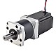 Nema 23 Stepper Motor L=76.5mm Gear Ratio 20:1 MG Series Planetary Gearbox - 23HS30-2904S-MG20 | StepperOnline UK