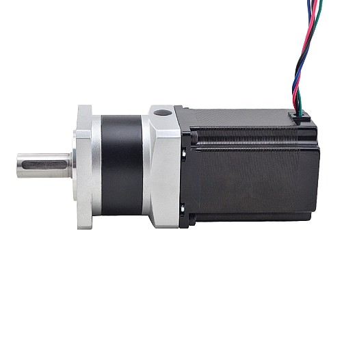 Nema 23 Stepper Motor L=76.5mm Gear Ratio 10:1 MG Series Planetary Gearbox - 23HS30-2904S-MG10 | StepperOnline UK