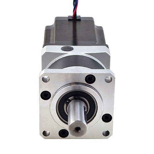Nema 23 Stepper Motor L=76.5mm Gear Ratio 10:1 MG Series Planetary Gearbox - 23HS30-2904S-MG10 | StepperOnline UK