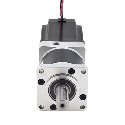 Nema 23 Stepper Motor L=76.5mm Gear Ratio 20:1 MG Series Planetary Gearbox - 23HS30-2904S-MG20 | StepperOnline UK