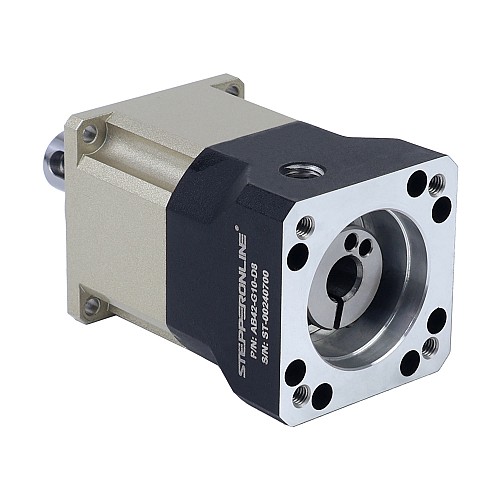 AB Series 42mm 10:1 Helical Planetary Gearbox Backlash 5arcmin for Servo Motors IP65 - AB42-G10-D8 | StepperOnline UK