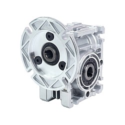 MRVR025 Worm Drive Gearbox 80:1 Ratio Φ9mm Input Shaft with 56B14 Motor Input Flange