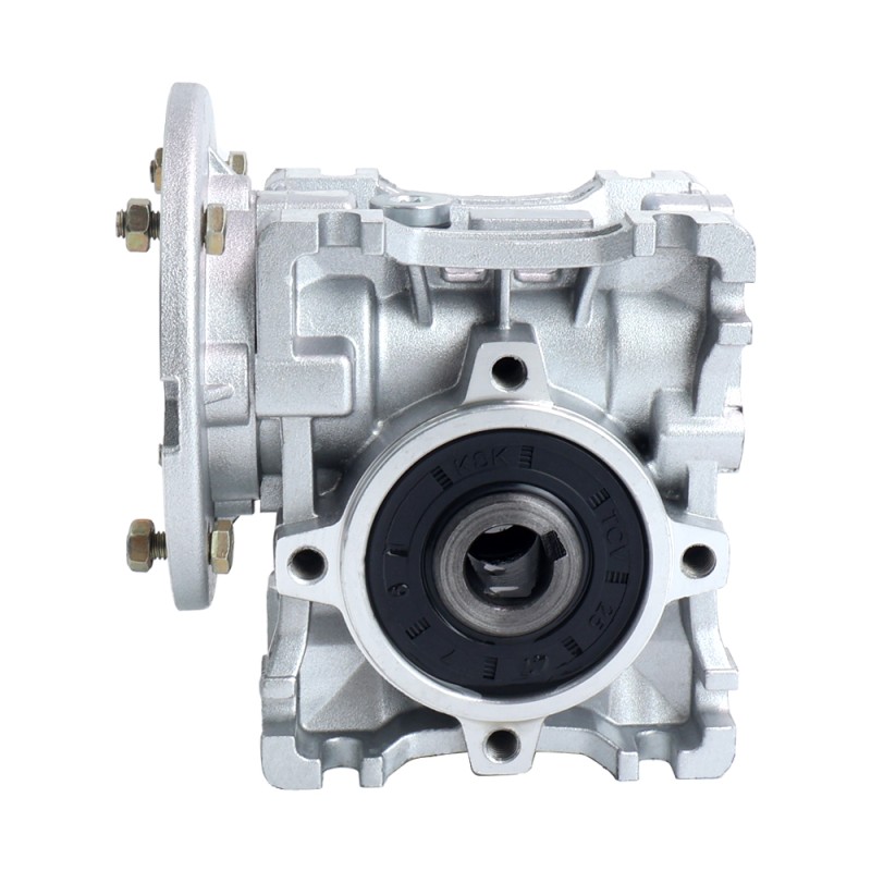 MRVR030 Worm Drive Gearbox 7.5:1 Ratio Φ11mm Input Shaft with 63B5 Motor Input Flange - MRVR030CB3-G7.5-D11 | StepperOnline UK