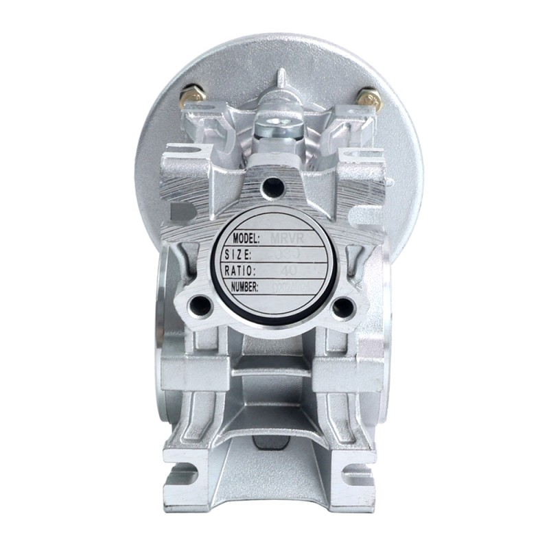 MRVR030 Worm Drive Gearbox 7.5:1 Ratio Φ11mm Input Shaft with 63B5 Motor Input Flange - MRVR030CB3-G7.5-D11 | StepperOnline UK