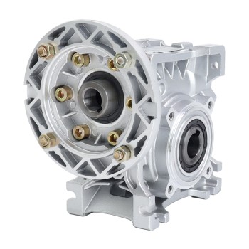CN On Sale - MRVR040 Worm Drive Gearbox 100:1 Ratio Φ9mm Input Shaft with 56B5 Motor Input Flange