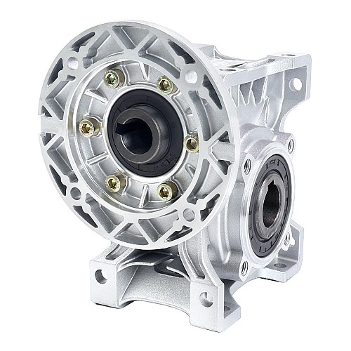 MRVR050 Worm Drive Gearbox 30:1 Ratio Φ11mm Input Shaft with 63B5 Motor Input Flange - MRVR050CB3-G30-D11 | StepperOnline UK