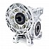 MRVR050 Worm Drive Gearbox 30:1 Ratio Φ11mm Input Shaft with 63B5 Motor Input Flange