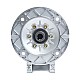 MRVR063 Worm Drive Gearbox 10:1 Ratio Φ14mm Input Shaft with 71B5 Motor Input Flange - MRVR063EB3-G10-D14 | StepperOnline UK