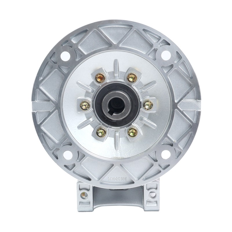MRVR063 Worm Drive Gearbox 60:1 Ratio Φ24mm Input Shaft with 90B14 Motor Input Flange - MRVR063JB3-G60-D24 | StepperOnline UK