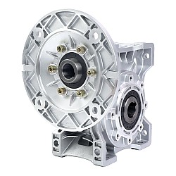 MRVR075 Worm Drive Gearbox 7.5:1 Ratio Φ19mm Input Shaft with 80B5 Motor Input Flange