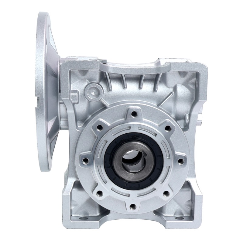 MRVR075 Worm Drive Gearbox 60:1 Ratio Φ24mm Input Shaft with 90B14 Motor Input Flange - MRVR075JB3-G60-D24 | StepperOnline UK