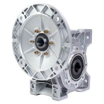 MRVR090 Worm Drive Gearbox 7.5:1 Ratio Φ19mm Input Shaft with 80B5 Motor Input Flange