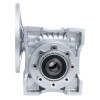 MRVR090 Worm Drive Gearbox 10:1 Ratio Φ19mm Input Shaft with 80B5 Motor Input Flange - MRVR090GB3-G10-D19 | StepperOnline UK