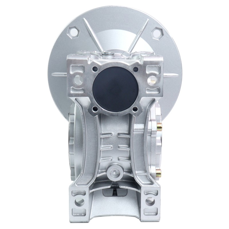 MRVR090 Worm Drive Gearbox 10:1 Ratio Φ19mm Input Shaft with 80B5 Motor Input Flange - MRVR090GB3-G10-D19 | StepperOnline UK