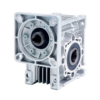 7.5:1 Worm Gearbox NMRV50 Worm Gear Speed Reducer 19mm Input Shaft Diameter