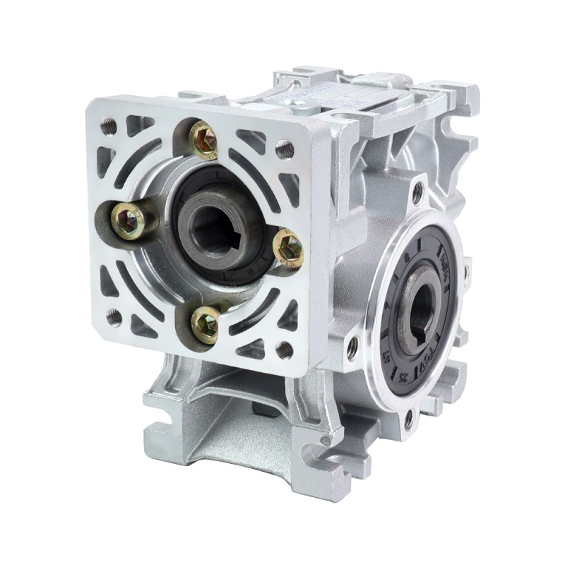 10:1 Worm Gearbox NMRVS30 Worm Gear Speed Reducer 11mm Input Shaft Diameter - NMRVS30-G10-D11 | StepperOnline UK