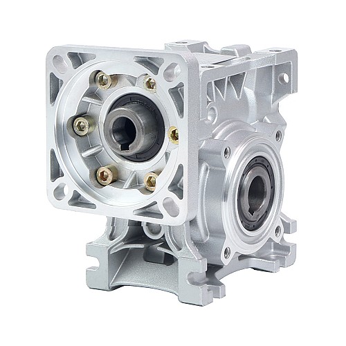 50:1 Worm Gearbox NMRVS40 Worm Gear Speed Reducer 14mm Input Shaft Diameter - NMRVS40-G50-D14 | StepperOnline UK