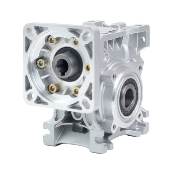 15:1 Worm Gearbox NMRVS40 Worm Gear Speed Reducer 14mm Input Shaft Diameter
