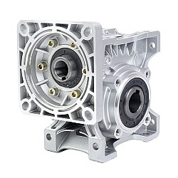 5:1 Worm Gearbox NMRVS50 Worm Gear Speed Reducer 19mm Input Shaft Diameter