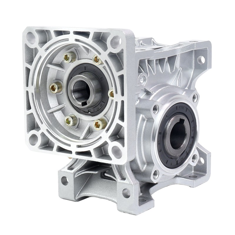 50:1 Worm Gearbox NMRVS50 Worm Gear Speed Reducer 19mm Input Shaft Diameter - NMRVS50-G50-D19 | StepperOnline UK