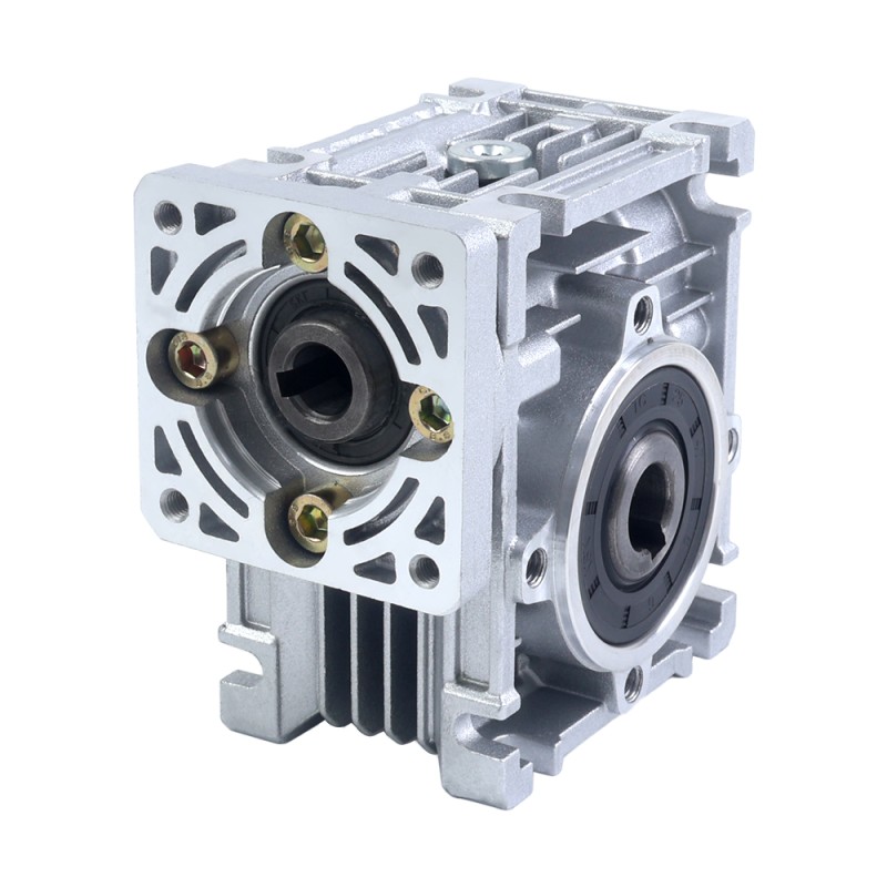 15:1 Worm Gearbox YRV30 Worm Gear Speed Reducer 11mm Input Shaft Diameter - YRV30-G15-D11 | StepperOnline UK