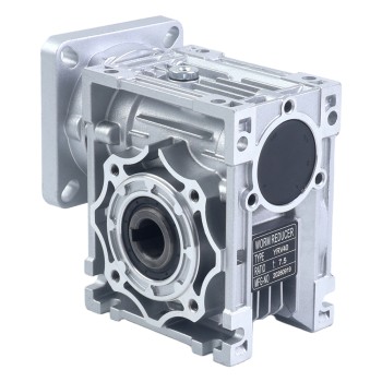 7.5:1 Worm Gearbox YRV40 Worm Gear Speed Reducer 14mm Input Shaft Diameter