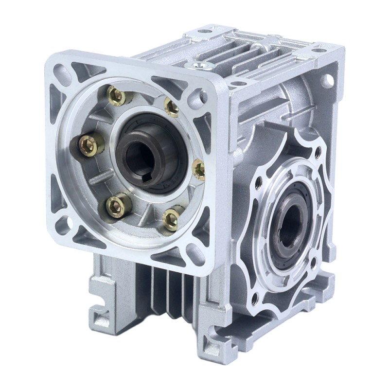 5:1 Worm Gearbox YRV40 Worm Gear Speed Reducer 14mm Input Shaft Diameter - YRV40-G5-D14 | StepperOnline UK