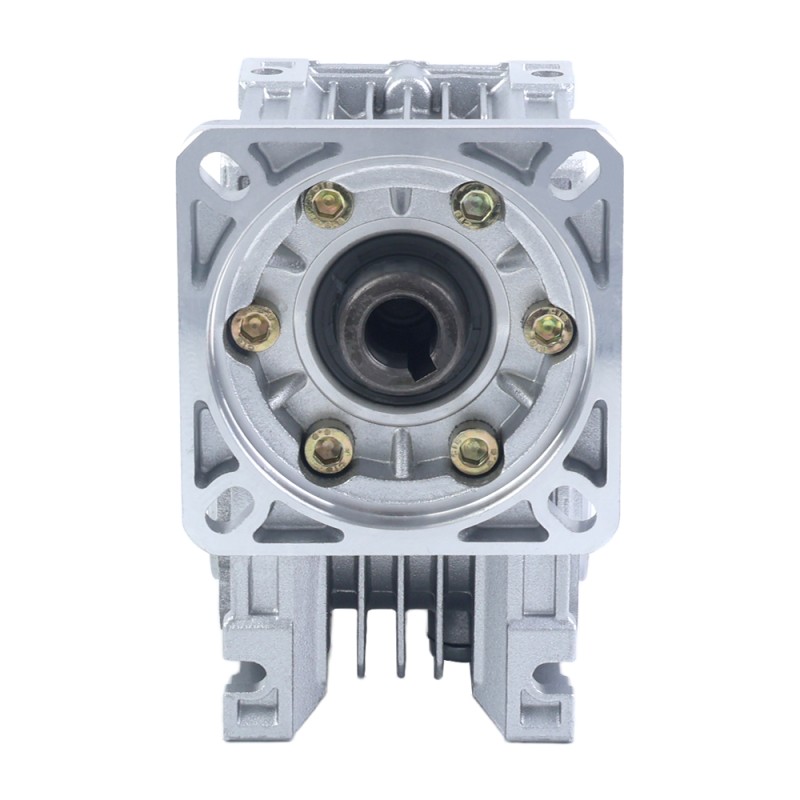 5:1 Worm Gearbox YRV40 Worm Gear Speed Reducer 14mm Input Shaft Diameter - YRV40-G5-D14 | StepperOnline UK