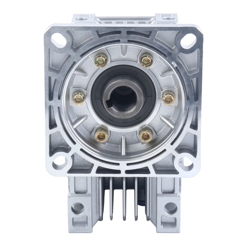 5:1 Worm Gearbox YRV50 Worm Gear Speed Reducer 19mm Input Shaft Diameter - YRV50-G5-D19 | StepperOnline UK