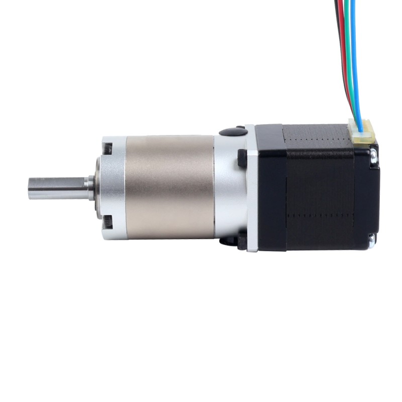 Nema 11 Stepper Motor Bipolar L=33mm w/ Gear Ratio 50:1 EG Series Planetary Gearbox - 11HS12-0704S-EGS50 | StepperOnline UK
