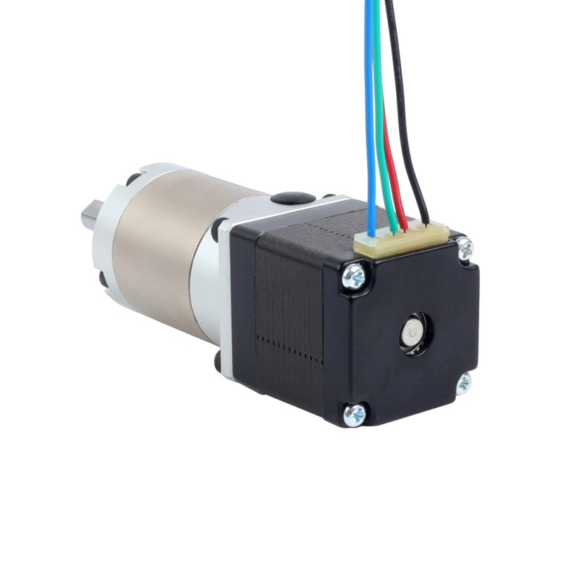 Nema 11 Stepper Motor Bipolar L=33mm w/ Gear Ratio 50:1 EG Series Planetary Gearbox - 11HS12-0704S-EGS50 | StepperOnline UK