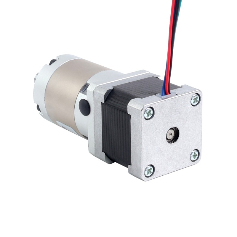 Nema 14 Stepper Motor Bipolar L=34mm w/ Gear Ratio 20:1 EG Series Planetary Gearbox - 14HS13-1004S-EGS20 | StepperOnline UK