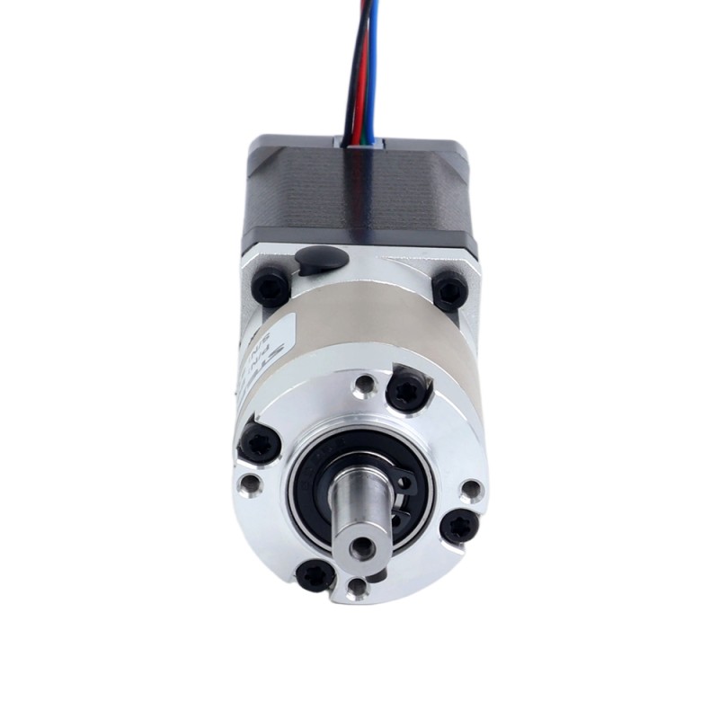 Nema 14 Stepper Motor Bipolar L=52mm w/ Gear Ratio 20:1 EG Series Planetary Gearbox - 14HS20-1504S-EGS20 | StepperOnline UK