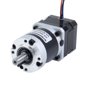 Nema 17 Stepper Motor Bipolar L=34mm w/ Gear Ratio 50:1 MG Series Planetary Gearbox