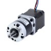 Nema 17 Stepper Motor Bipolar L=48mm w/ Gear Ratio 20:1 MG Series Planetary Gearbox - 17HS19-1684S-MG20 | StepperOnline UK