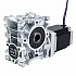 Nema 23 Stepper Motor 76mm Gear Ratio 5:1 Worm Gearbox NMRVS30 Worm Gear Speed Reducer