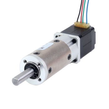 Nema 8 Stepper Motor Bipolar L=28mm w/ Gear Ratio 50:1 EG Series Planetary Gearbox