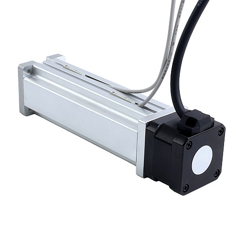 Nema 17 Ball Screw Electric Cylinder 1.5A Stroke 150mm 0.25Nm(35.4oz.in) Lead 10mm(0.3937) with Limit Switch - LCB17S13B1L15-150D | StepperOnline UK