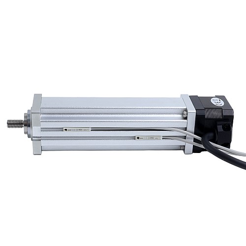Nema 17 Ball Screw Electric Cylinder 1.5A Stroke 150mm 0.25Nm(35.4oz.in) Lead 10mm(0.3937) with Limit Switch - LCB17S13B1L15-150D | StepperOnline UK
