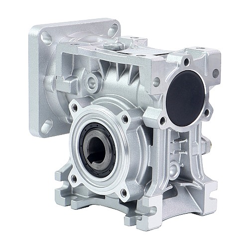 50:1 Worm Gearbox NMRVS40 Worm Gear Speed Reducer 14mm Input Shaft Diameter - NMRVS40-G50-D14 | StepperOnline UK