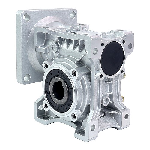 50:1 Worm Gearbox NMRVS50 Worm Gear Speed Reducer 19mm Input Shaft Diameter - NMRVS50-G50-D19 | StepperOnline UK