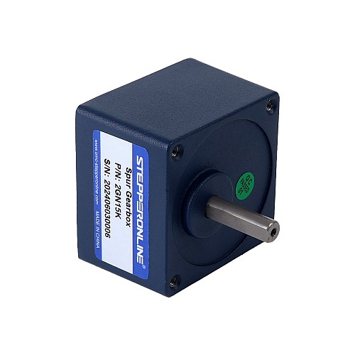 Brushed 12V 10W 0.64Nm(90.63oz.in) 120RPM w/ 15:1 Spur Gearbox DC Gear Motor - F2D10-12GN-18S/2GN15K | StepperOnline UK