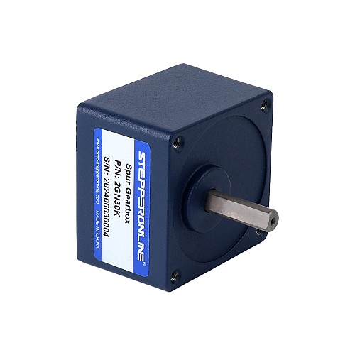 Brushed 12V 10W 0.70Nm(99.13oz.in) 100RPM w/ 30:1 Spur Gearbox DC Gear Motor - F2D10-12GN-30S/2GN30K | StepperOnline UK