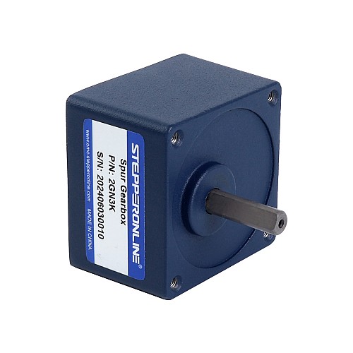 Brushed 12V 10W 0.08Nm(11.33oz.in) 999RPM w/ 3:1 Spur Gearbox DC Gear Motor - F2D10-12GN-30S/2GN3K | StepperOnline UK
