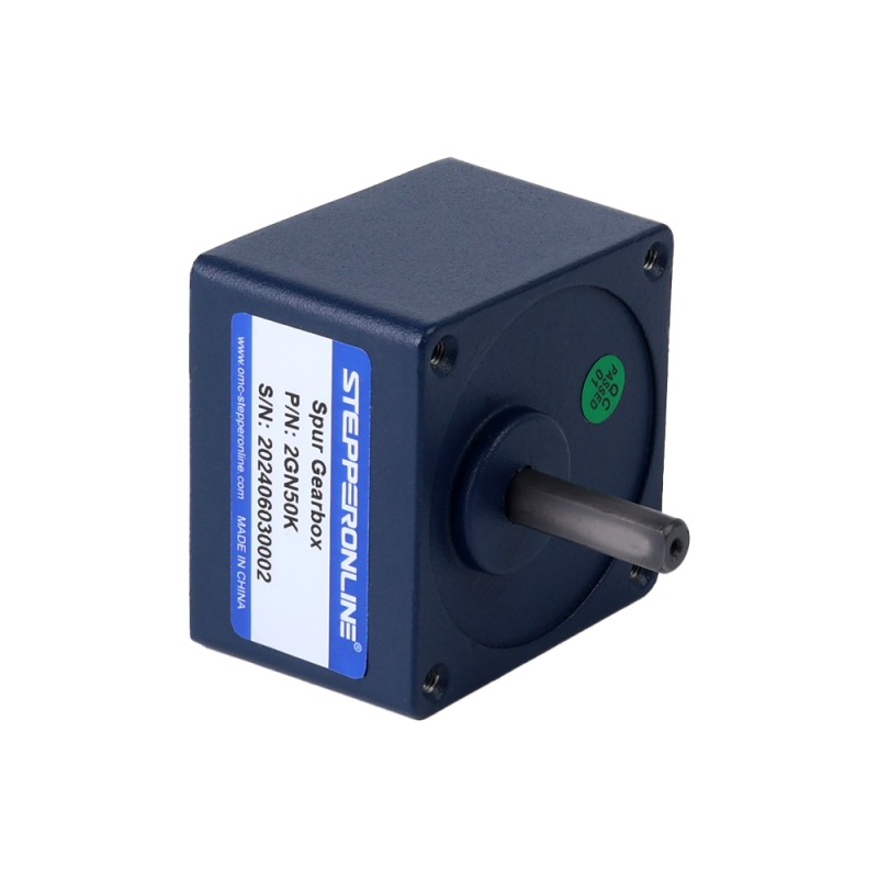 24V 15W 60RPM Geared Brushless DC Motor 1.74Nm(246.40oz.in) 50:1 Spur Gearbox - F2B15-24GN-30S/2GN50K | StepperOnline UK 24V 15W 60RPM Geared Brushless DC Motor 1.74Nm(246.40oz.in) 50:1 Spur Gearbox - F2B15-24GN-30S/2GN50K | StepperOnline UK